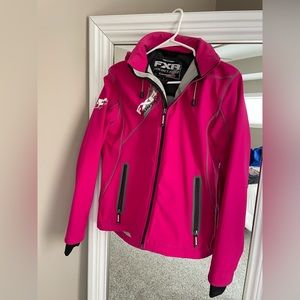 FXR soft shell hoodie